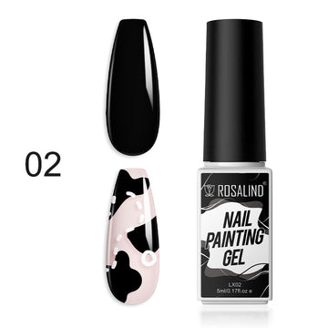 Rosalind 5ml Line Nail Gel Polish French Style DIY Drawing